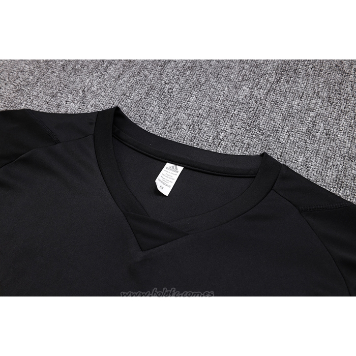 Chandal del Juventus Manga Corta 2023-2024 Negro - Pantalon Corto